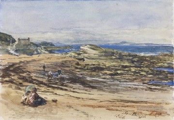 Canty Bay Samuel Bough landscape Oil Paintings